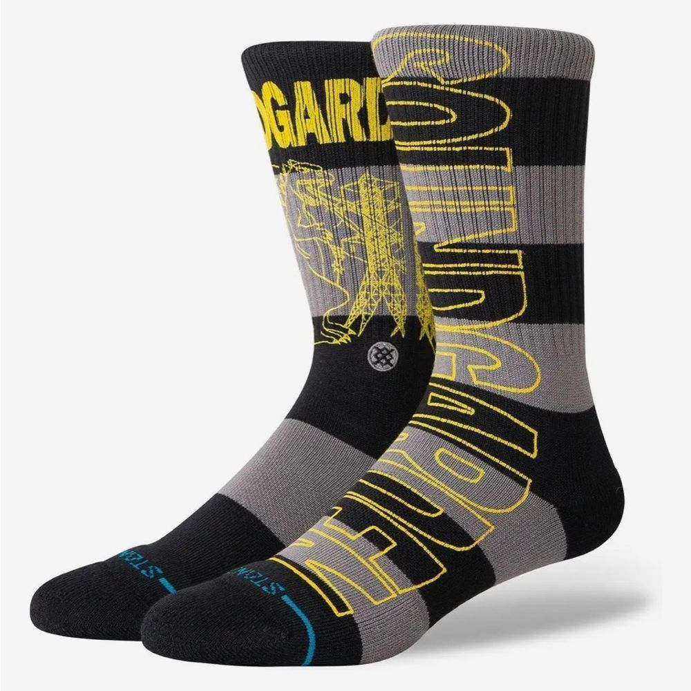 Stance Black and Gray Casual Socks